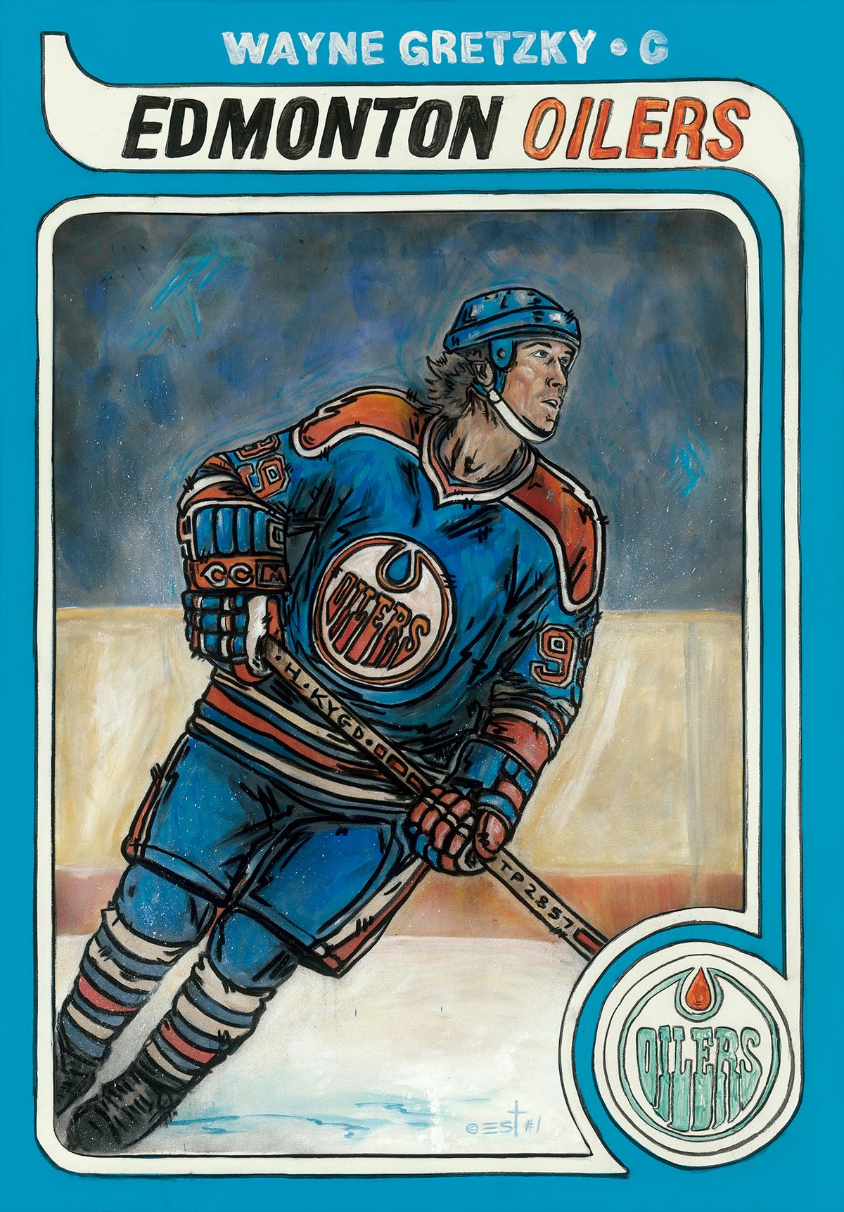 Wayne Gretzky — Edmonton Oilers